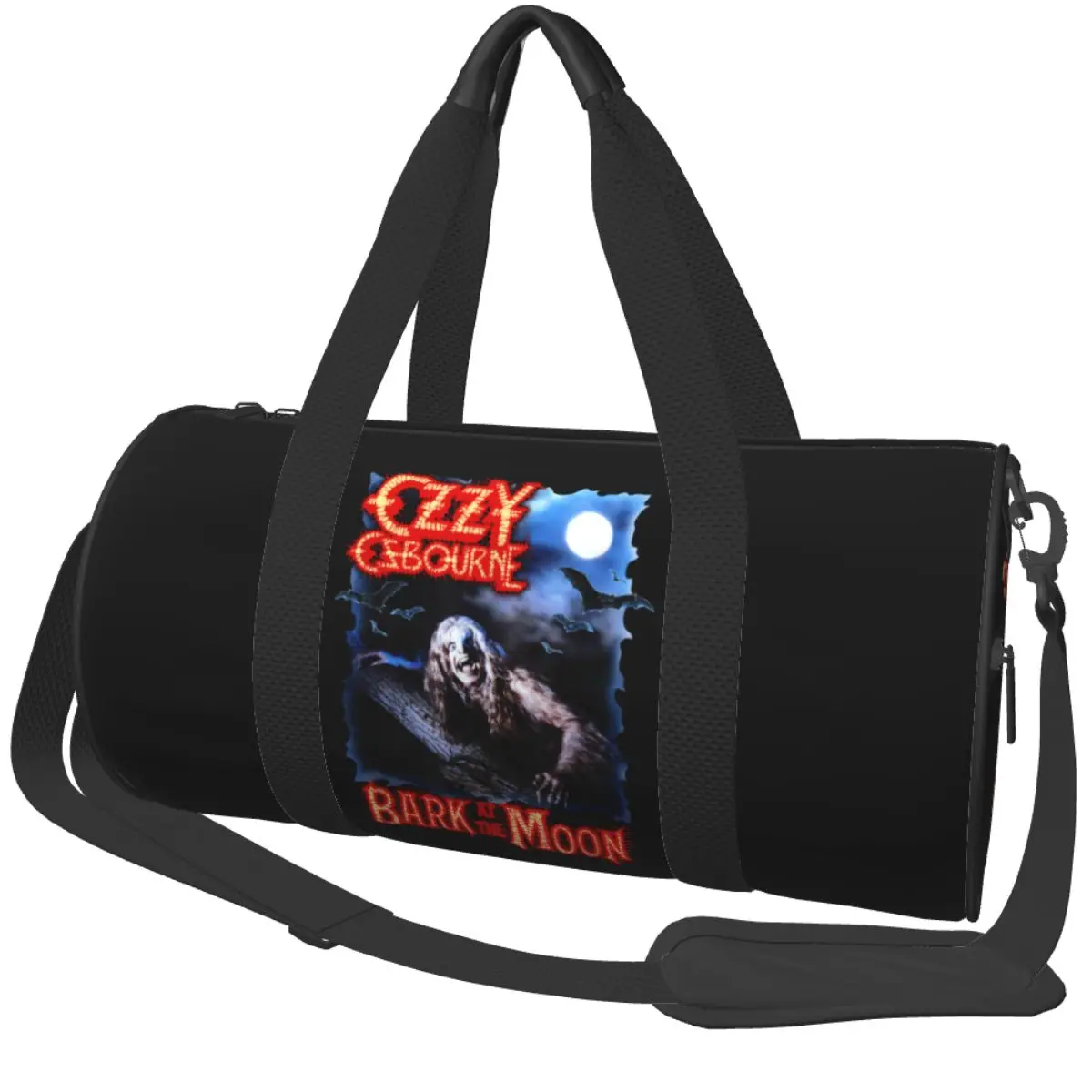 

Ozzy Osbourne Спортивная сумка Рок-музыка Чемодан Спортивные сумки Мужские на заказ Большая вместительная милая сумка для фитнеса Сумки выходного дня