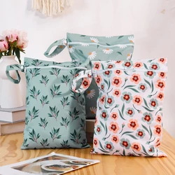 HappyFlute 3PCS wodoodporny i wielokrotnego użytku Wetbag-wygodne i trwałe rozwiązanie do przechowywania mokrych przedmiotów