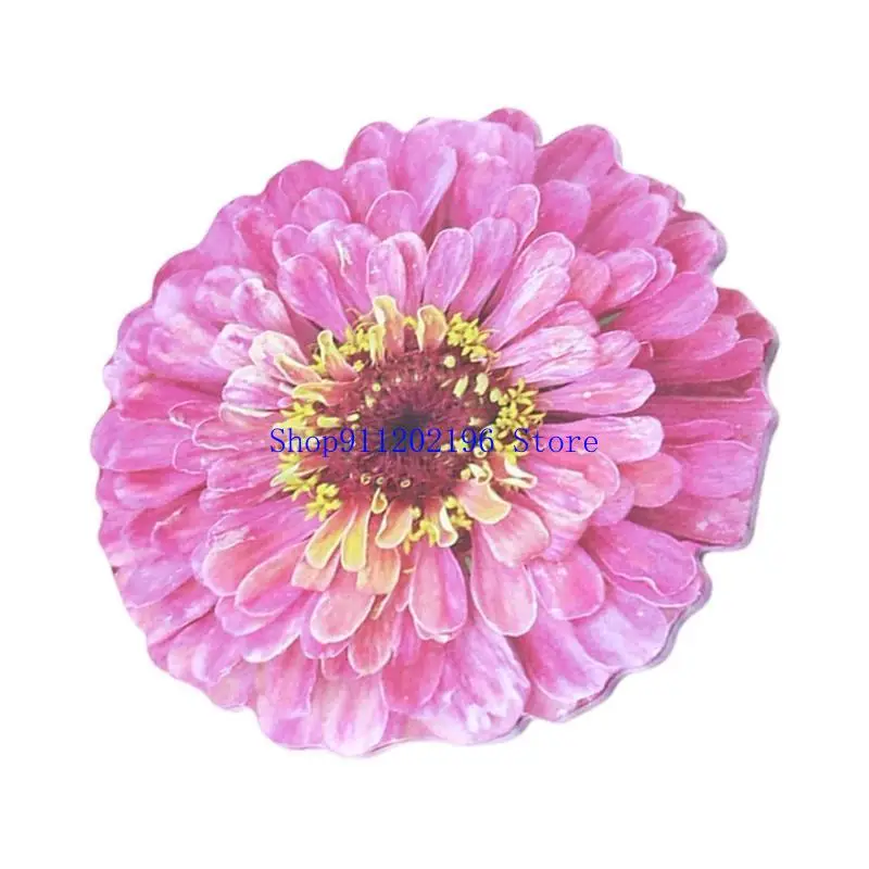 Bloc-Notes auto-adhésif P82A, 25 feuilles, bloc-Notes en forme fleurs, bloc-Notes amovible