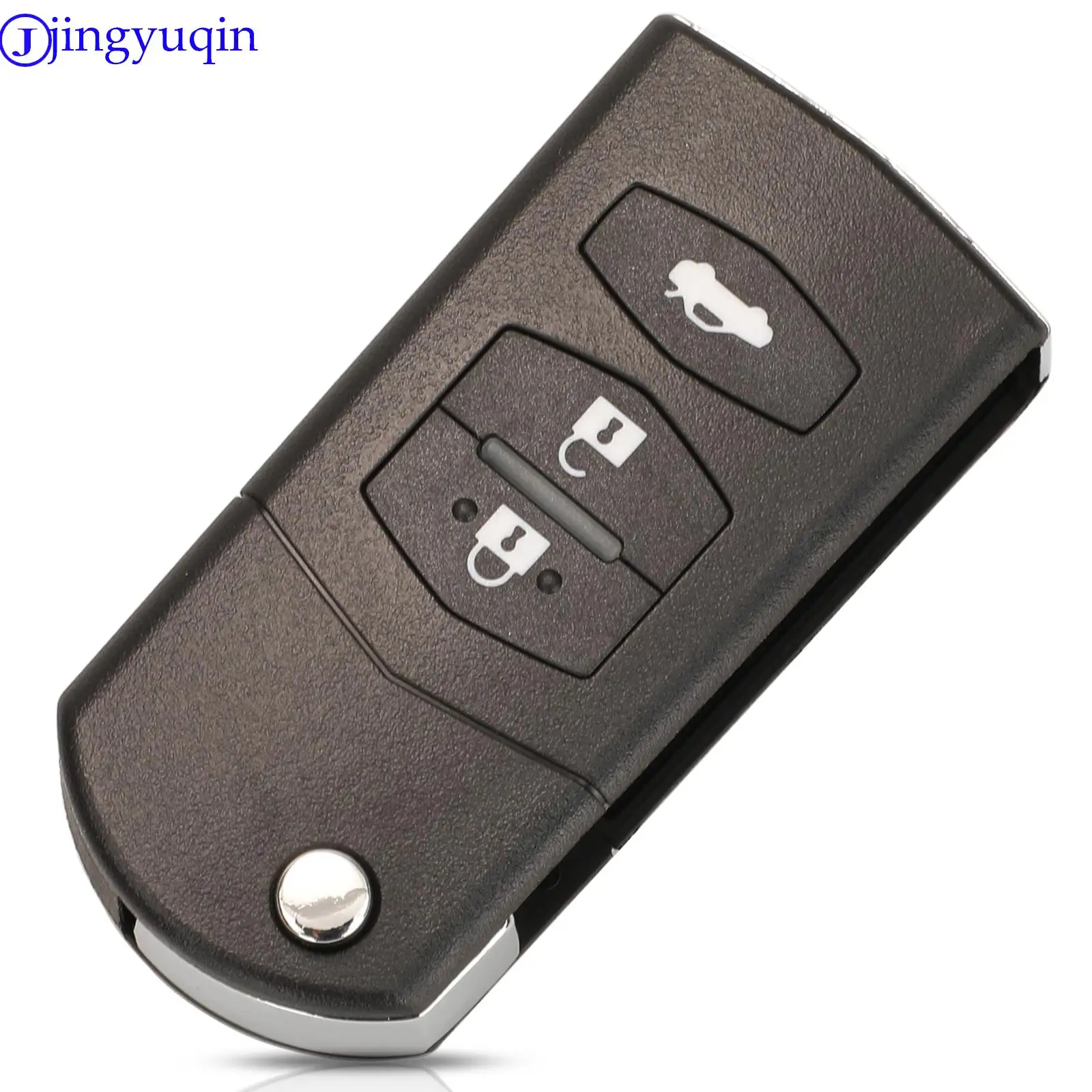 Xhorse jingyuqin VVDI SUPPER XKMA00EN Wire Remote Car Key For Mazda Flip 3 Buttons English