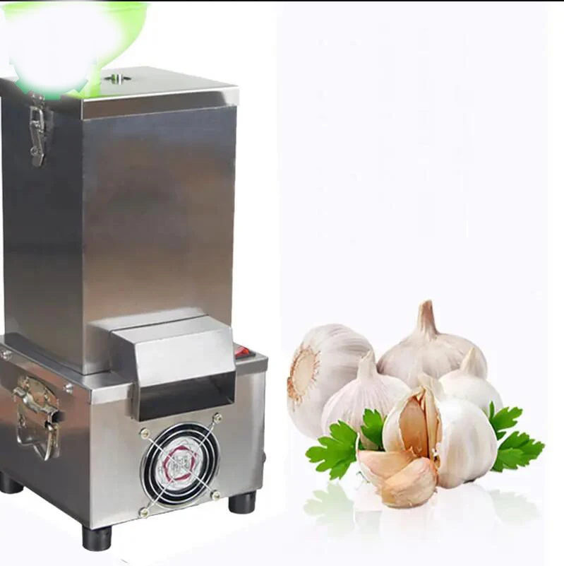 

110V/220V Electric Garlic Peeling Machine Commercial Stainless Steel Fast and Effortless Peeling Machine Food Processing Machine