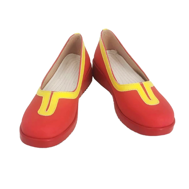 Cardcaptor Sakura Li Meiling Cosplay scarpe donna uomo Red Game Anime Cosplay Shoes