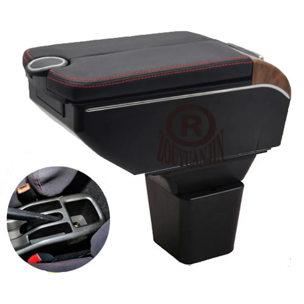 For Daihatsu Terios Armrest Box Center Console Storage Elbow Rest Arm with Phone Charging USB Cup Holder