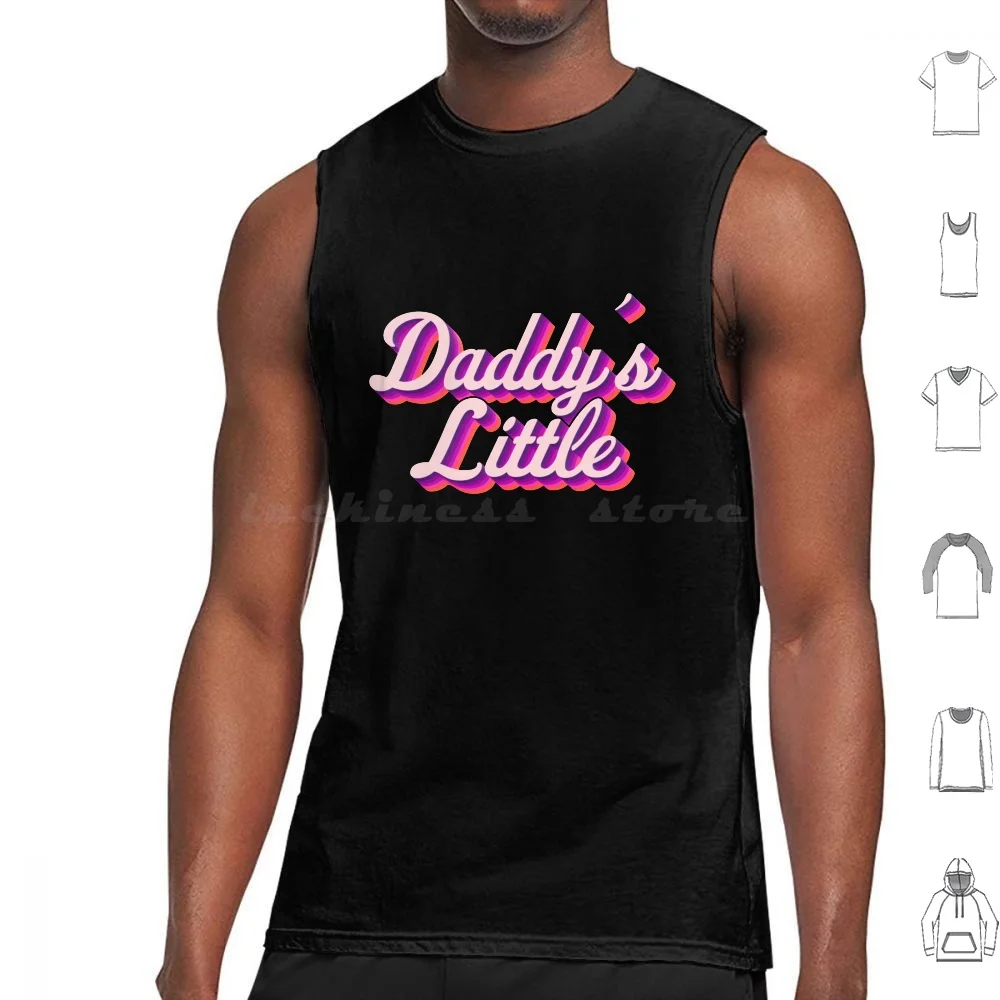 Ddlg Und Cgl Design Daddy Little Girl Tank Tops Print Cotton Ddlg Little Girl Daddy Sub Dom Bdsm Dominatrix