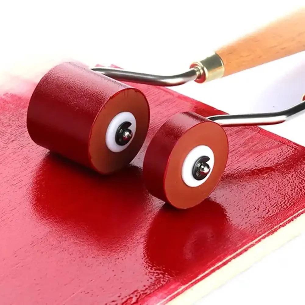 Imagem -04 - Borracha Stamping Roller Brayer Ferramenta de Impressão de Tinta Escova de Brayers do Estudante da Costura Papel de Parede Artesanato Pintura Parede