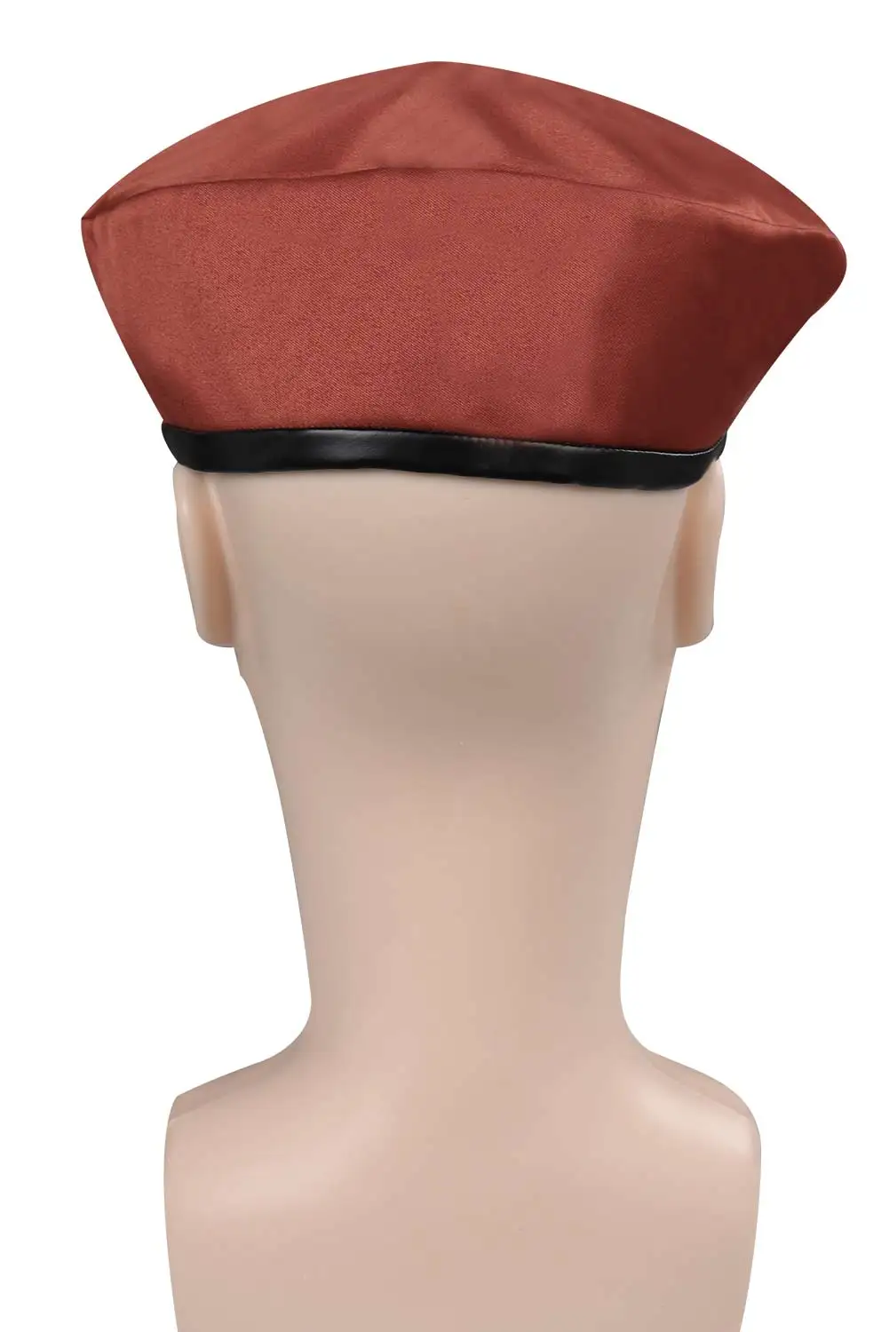 Jack klauser-boina roja de juego Resident 4, accesorios de disfraz de Cosplay para hombres, accesorios de fantasía de Roleplay, disfraz de fiesta de Carnaval de Halloween