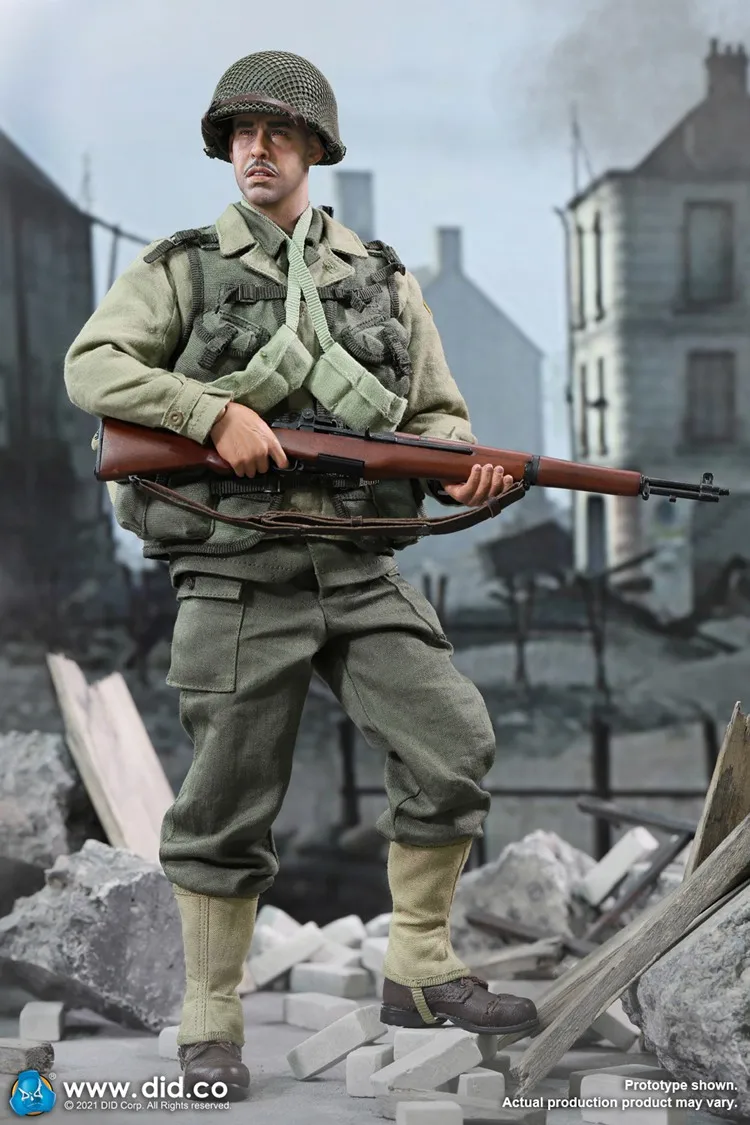 In Stock For Collection 1/6 Scale WWII Army Rangers Male Solider Merry Adam Goldberg Action Figure Model Toys for Fans Gifts