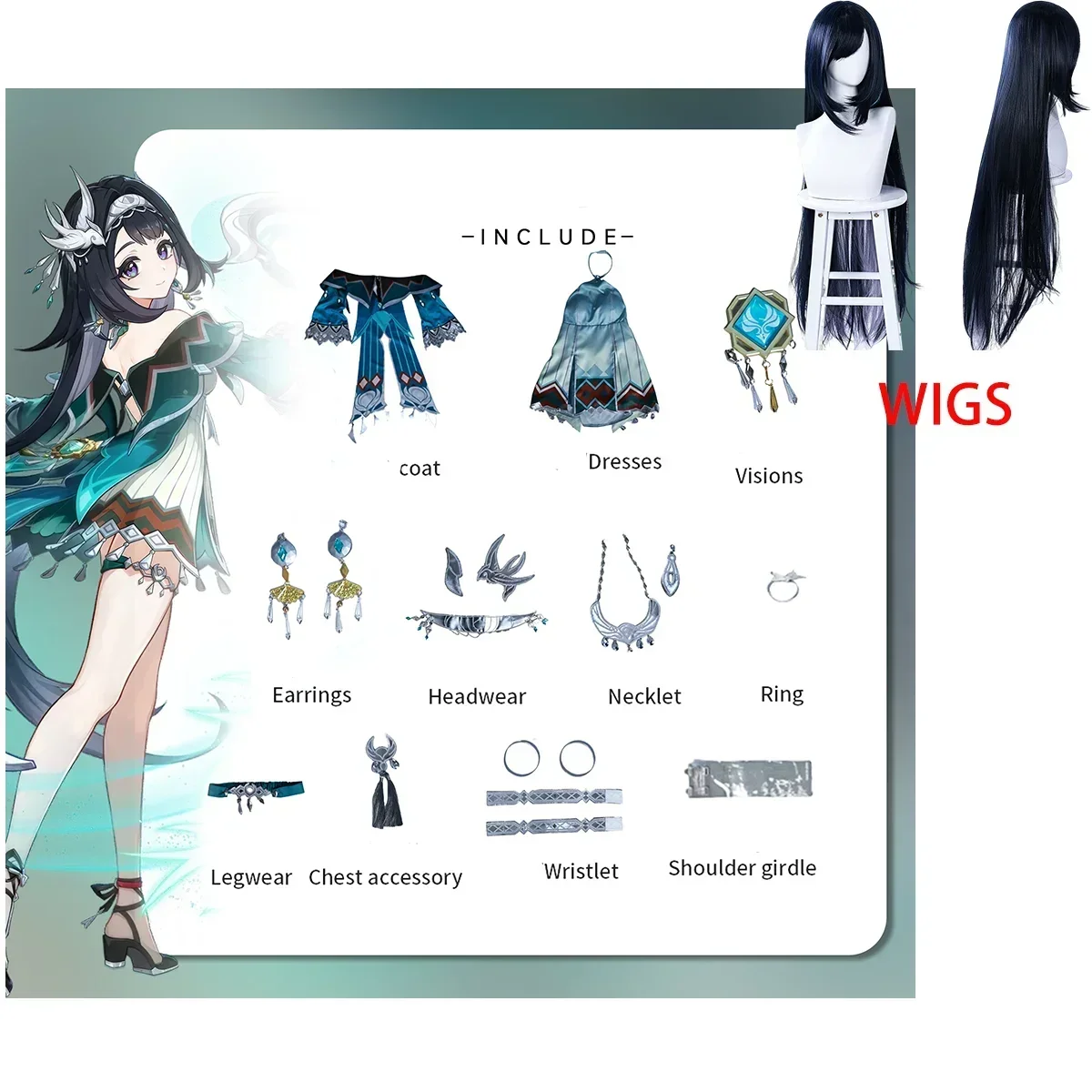 أزياء جينشين إمباكت لان يان التأثيرية مجموعة كاملة من الكرنفال، لعب الأدوار الهالوين الهزلي للنساء والفتيات 2025 تخفيضات هائلة