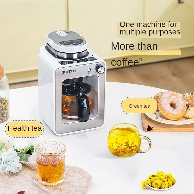 600ml Coffee Maker Office Automatic Temperature Control Detachable Grinder Multifunctional Home Americano Coffee Maker