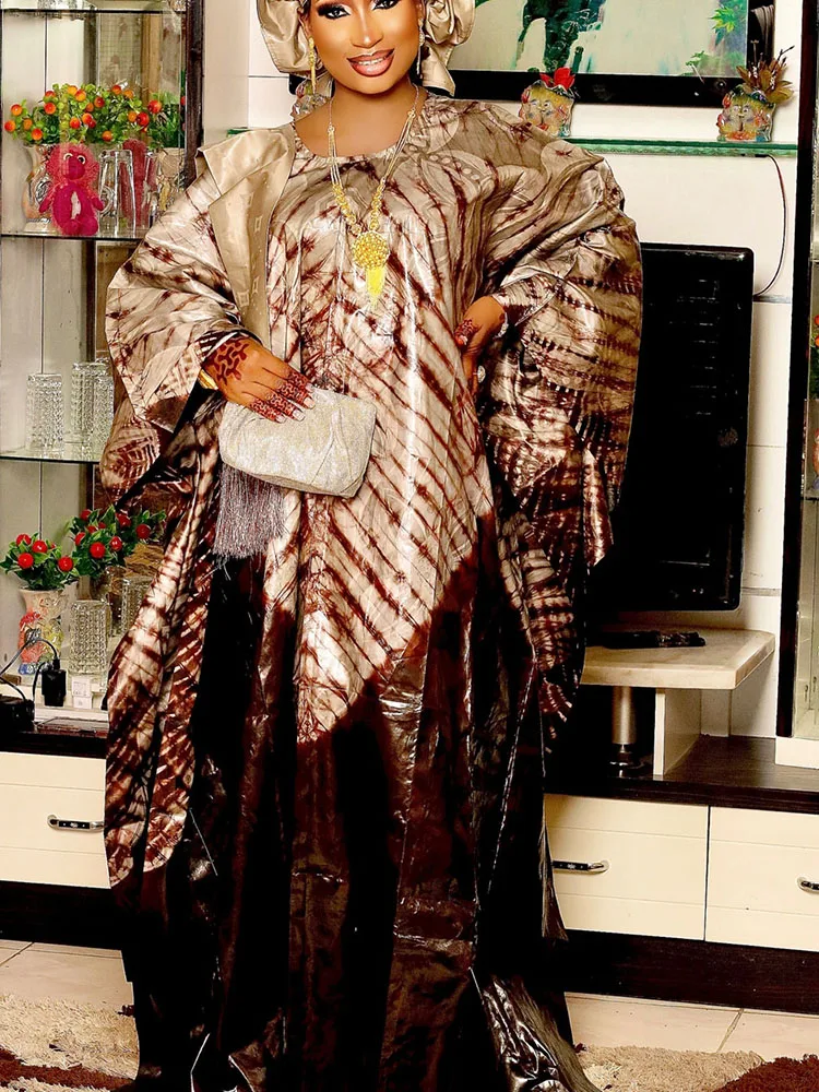 رداء مطبوع على الطراز الأفريقي العالمي للفصول الأربعة، اختيار أنيق لحفلات الزفاف الكرنفالية