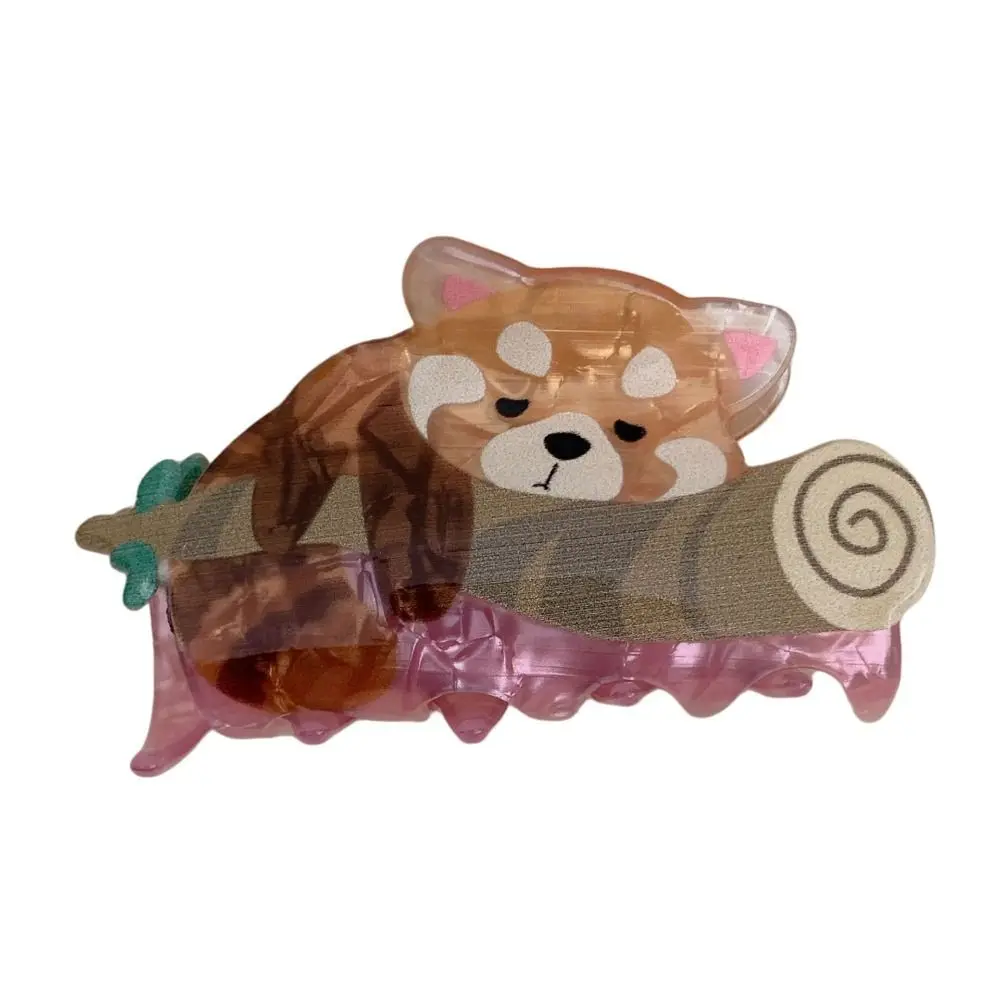 Creative Acrylic Koala Hair Claw Bear Sea Creature Animal Hair Clip Grab Clip Hair Accessories Big Shark Clip Girl