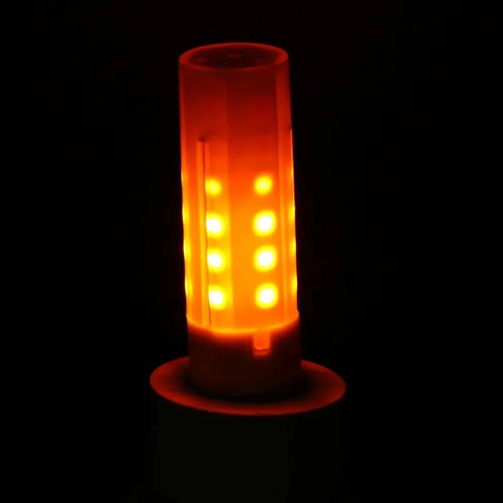 

5pcs T10 12v LED Flame Fire Lamp Dynamic Yellow Amber Orange 1700K 1800k 1900k Signal Light Turning Light Pendant Wall Light