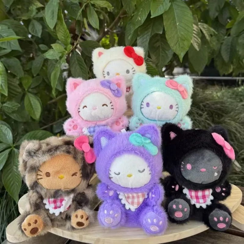 

Kawaii Hello Kitty Keychain Bag Pendant Anime Couple Gift Cute Children Toy Women Accessories Doll Decoration Products Wholesale