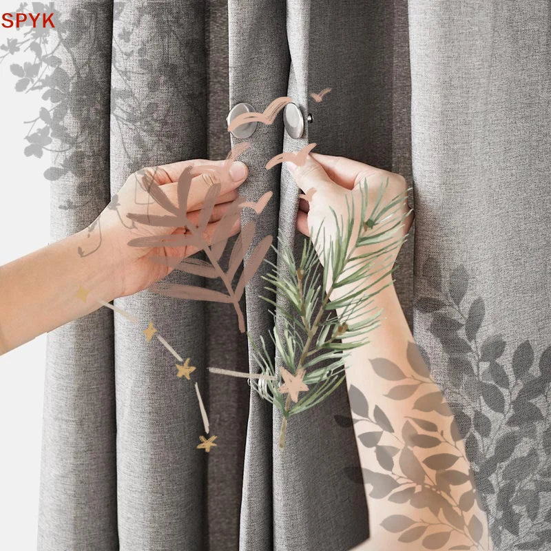 Curtain Magnetic Button Detachable Fix Fastener Clip Prevent: 10Pairs Light Adjustment Window Screen Close