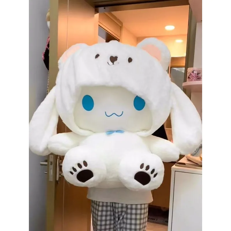 MINISO-Poupées d'oreiller Chiikawa Dora, jouet en peluche, cadeaux de vacances pour garçons et filles, chien enna, vinaigrette croisée, dégagement de beurre