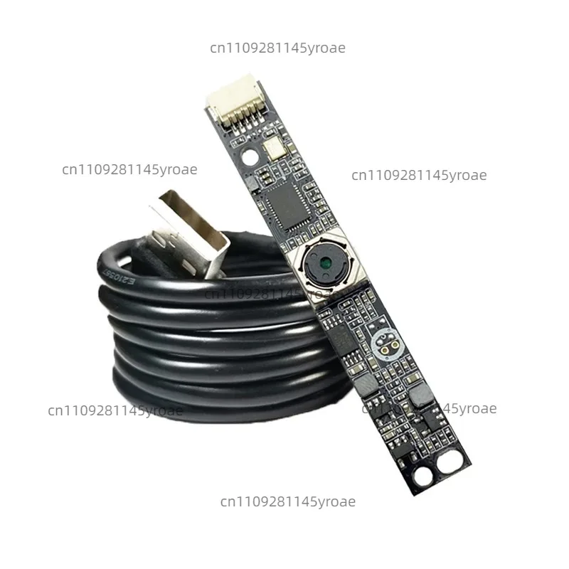 1080P HD 2MP USB Camera Module 1/4 Inch CMOS AF/FF Drive-free Plug and Play with Dual Digital Microphone for Machine Vision - view 2