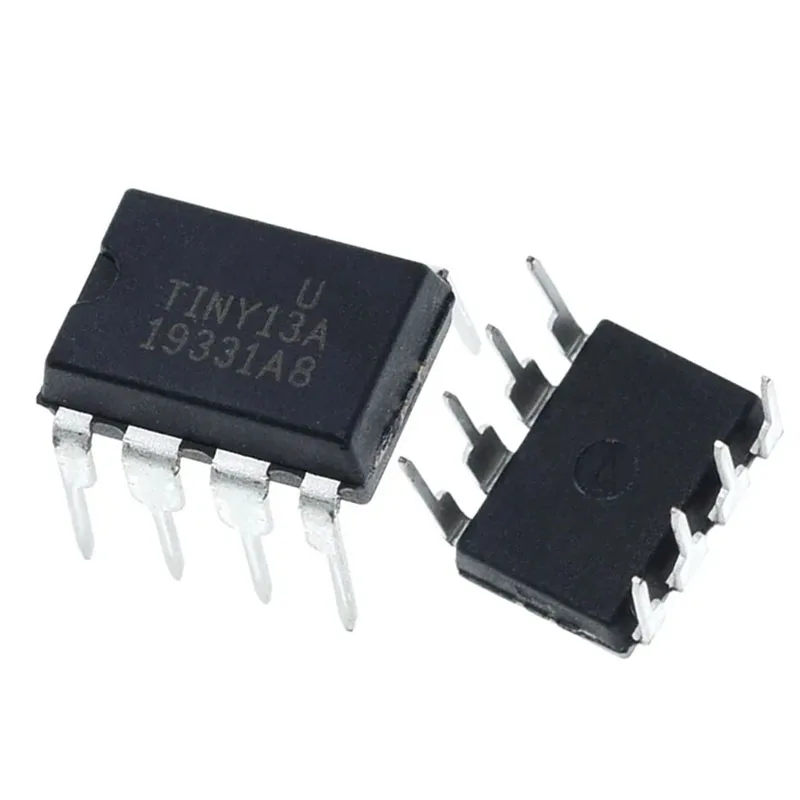 5/1PCS ATTINY13A-PU ATTINY13A DIP8 ATTINY 8-bit Microcontroller with 1K Bytes In-System Programmable Flash