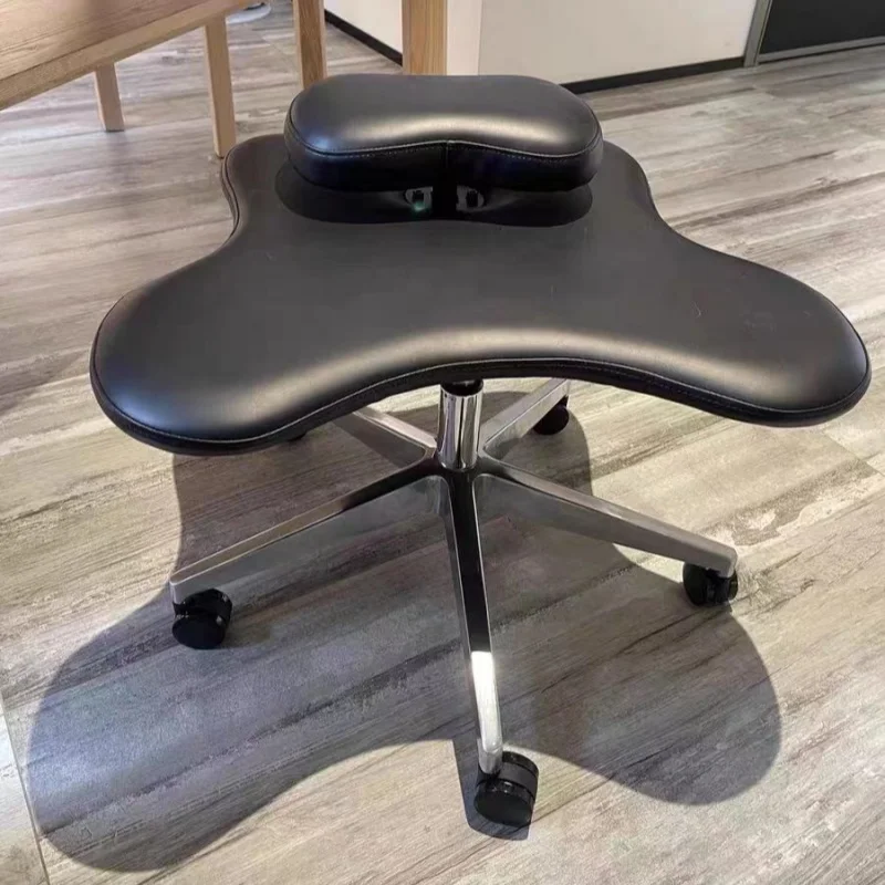 Ergonomic Cross Legged Chair for Office Furniture Kneeling Chair with Adjustable Height for Computer Workers Meditation Yoga