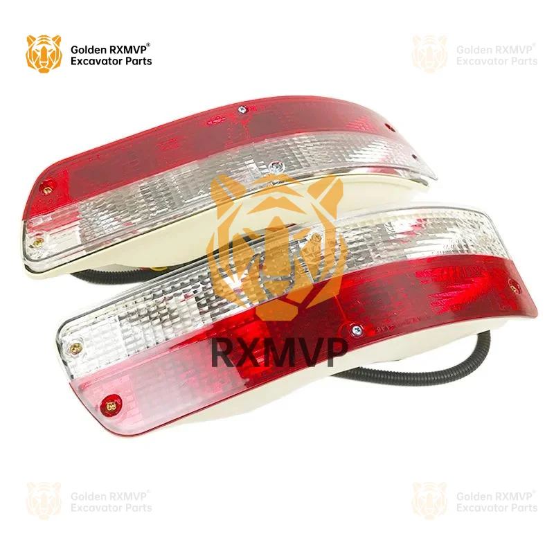 For Kobelco Sk Kx130/200/230/250/260/350/450-6e-8 Super 8 Counterweight Tail Light Rear Light Excavator Accessories