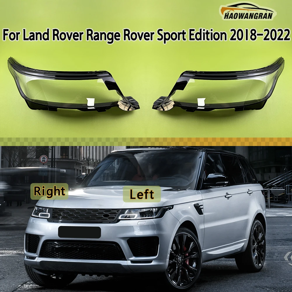 

Headlight Lens For Land Rover Range Rover Sport Edition 2018 2019 2020 2021 2022 Transparent Headlamp Shell Plexiglass Lampshade