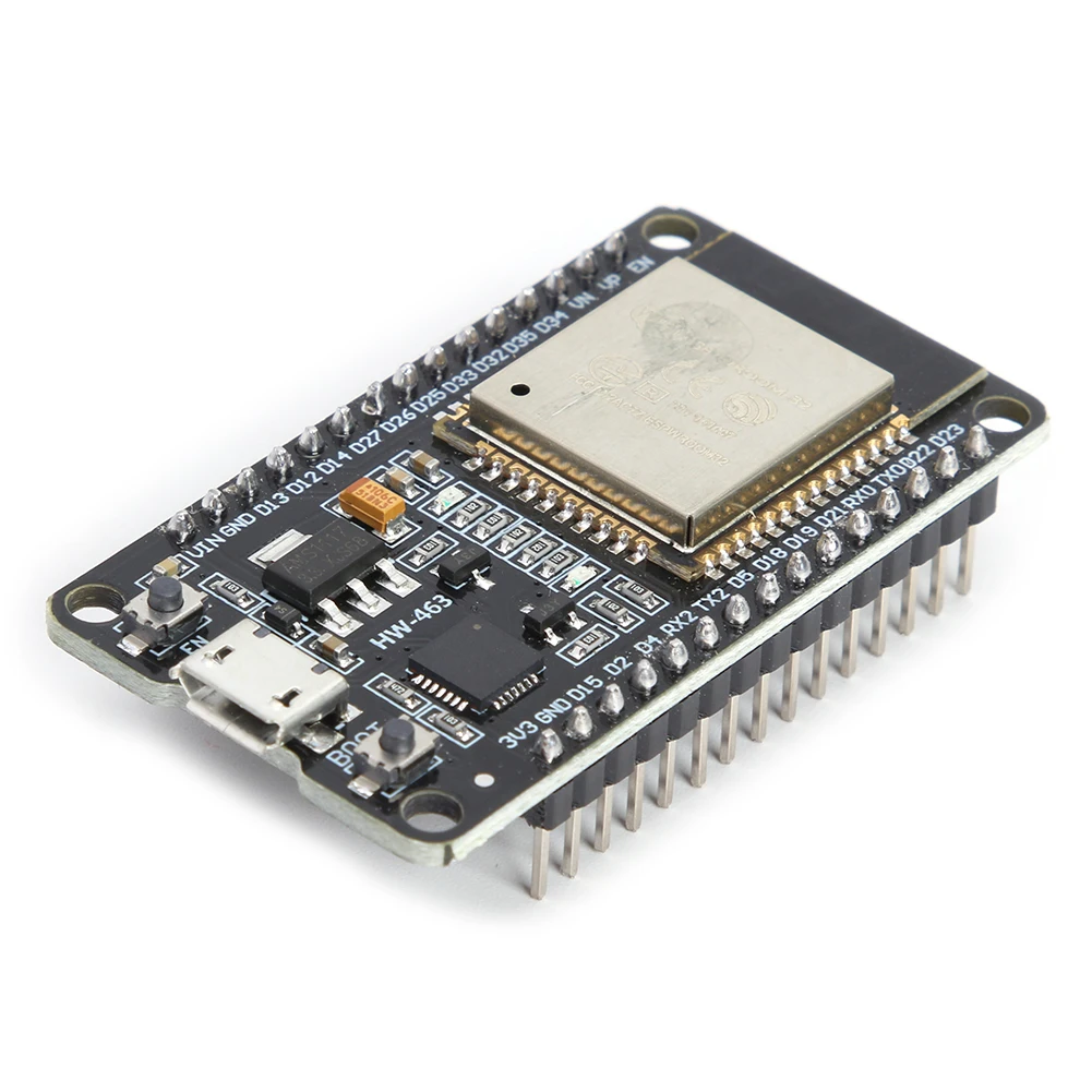 ESP-32S ESP-WROOM-32 ESP32 บลูทูธ ไวไฟ ดูอัลคอร์ซีพียูบอร์ดพัฒนา 802.11b/g โมดูลไวไฟ BT การใช้พลังงานต่ำเป็นพิเศษ