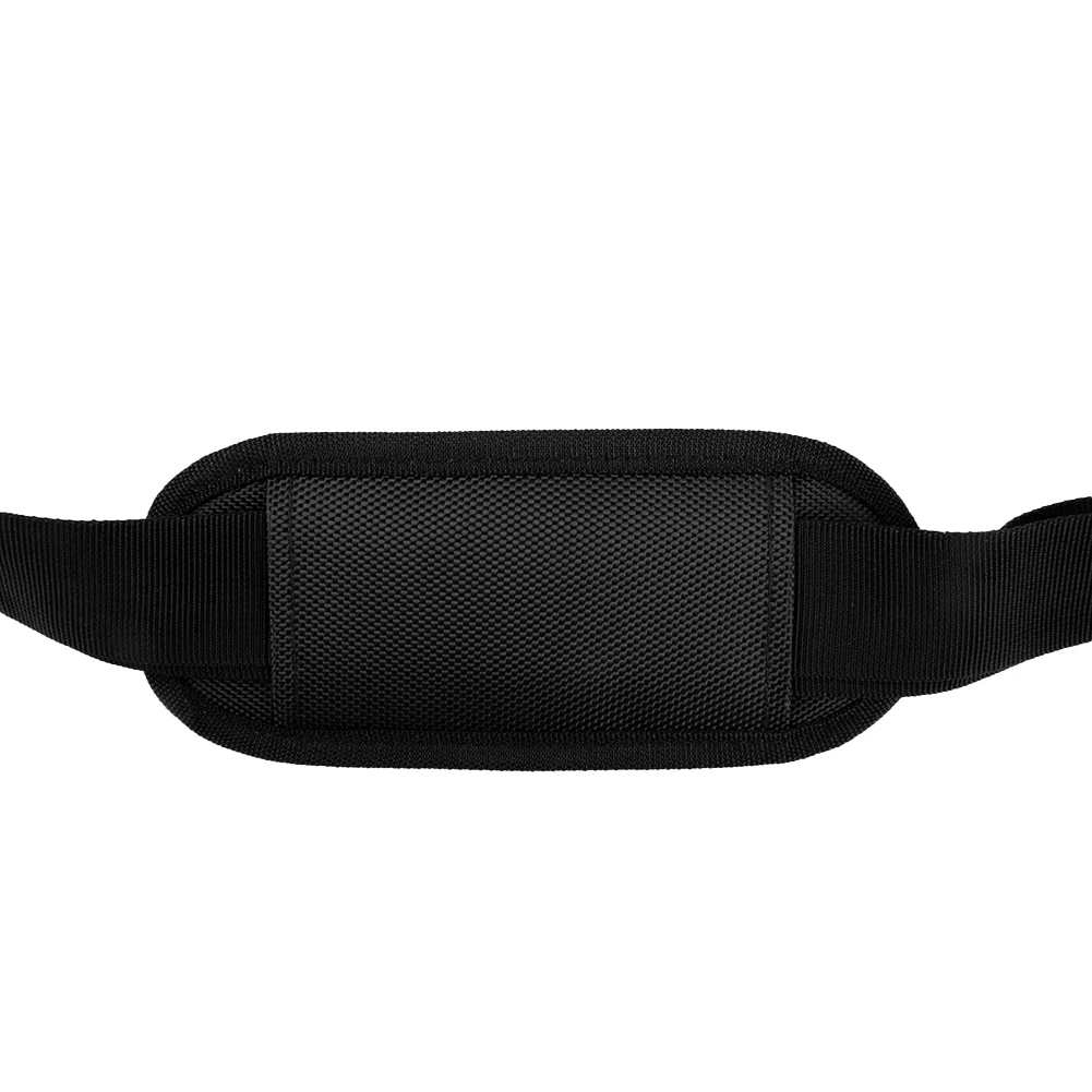 Black Adjustable Padded Belt Shoulder Strap Harness, Comfortable and Convenient for Long Hours of Work Black Adjustable