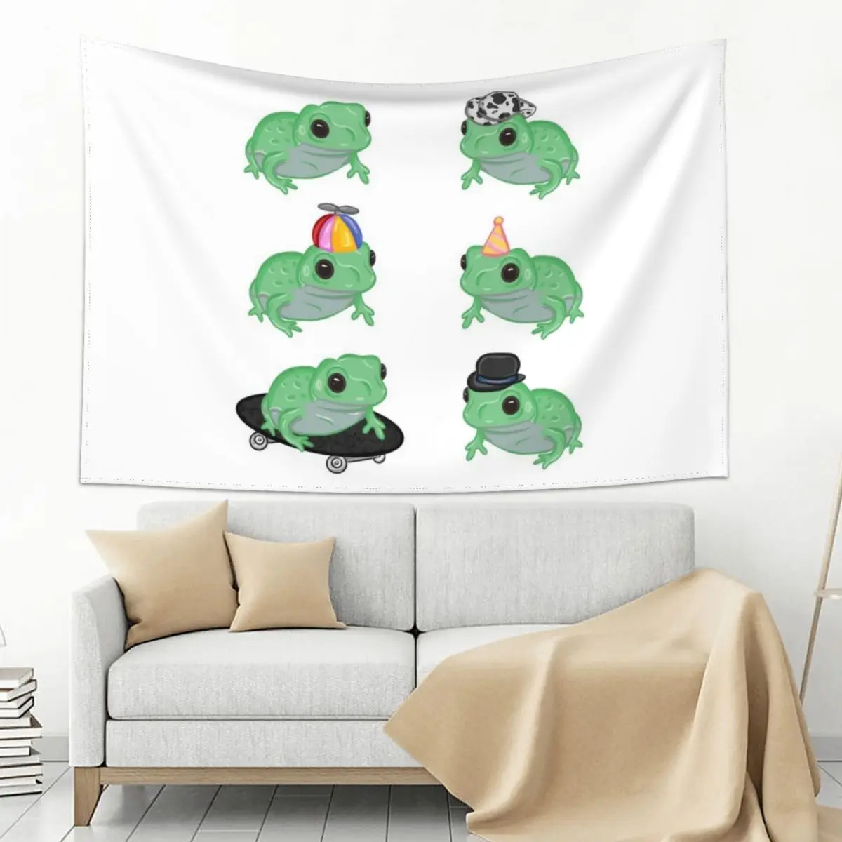 

Many Frogs Tapestry Decoration For Rooms Decorative Wall Mural Aesthetic Room Decoration Wall Hanging Wall Tapestry