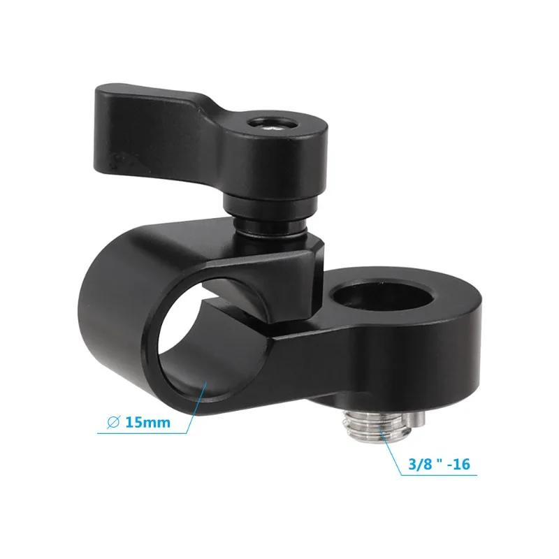 15mm Rod Clamp with Locating Pin, 3/8
