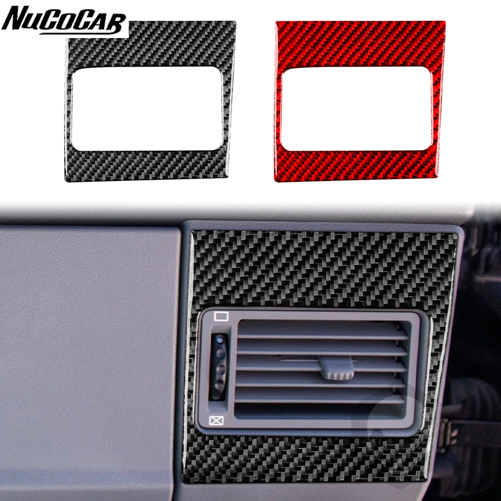 For Chrysler Crossfire 2003-2008 Carbon Fiber co-pilot Air vent panel Trim frame Car Accessories Interior Decorative Stickers