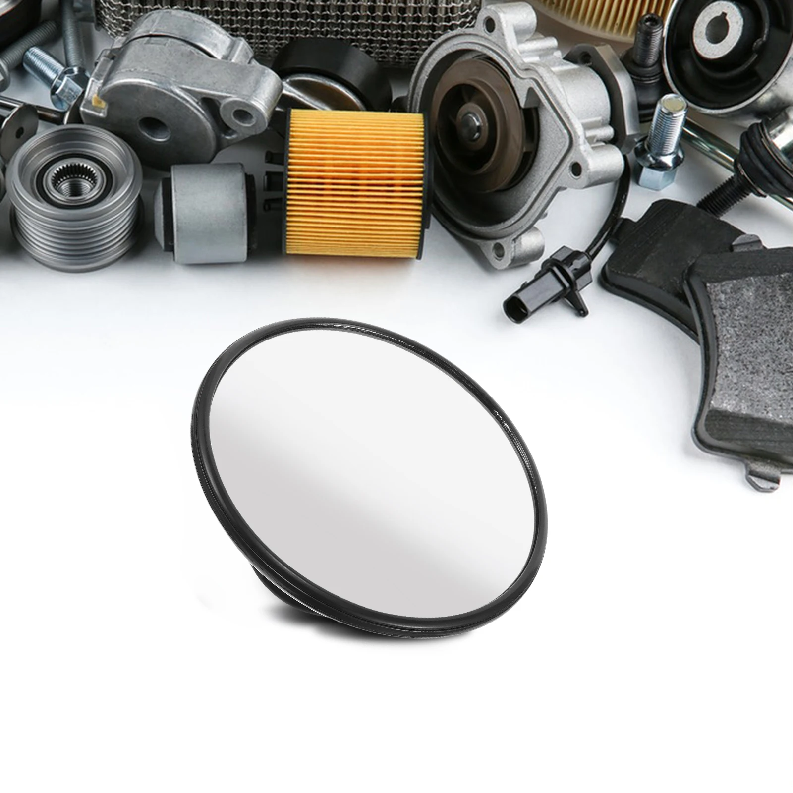 

Universal Suction Cup Car Rear View Mirror Wide Angle Baby Monitor For Cars Tricycles Vehicles Durable Shockproof Auto Mirror