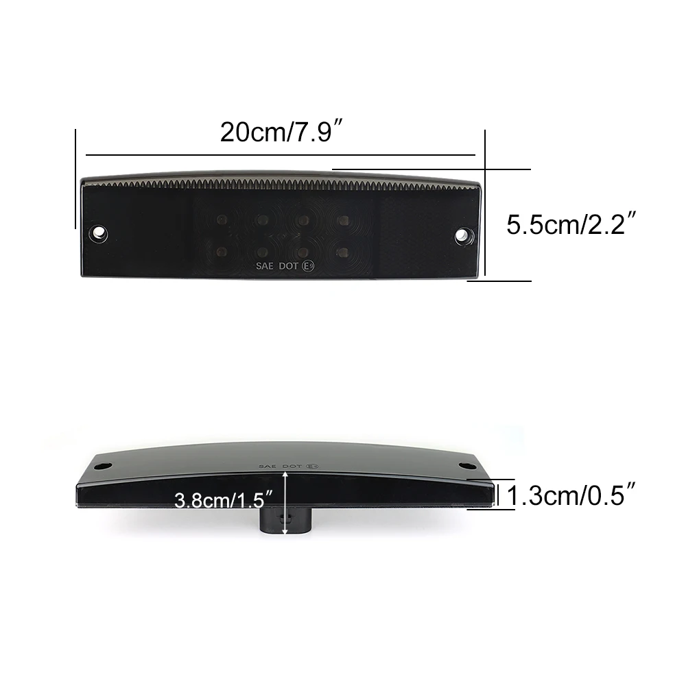 1 Pair LED Brake Tail Light Rear Light for Polaris Ranger 400 500 570 800 EFI MIDSIZE Accessories Replace #2411450