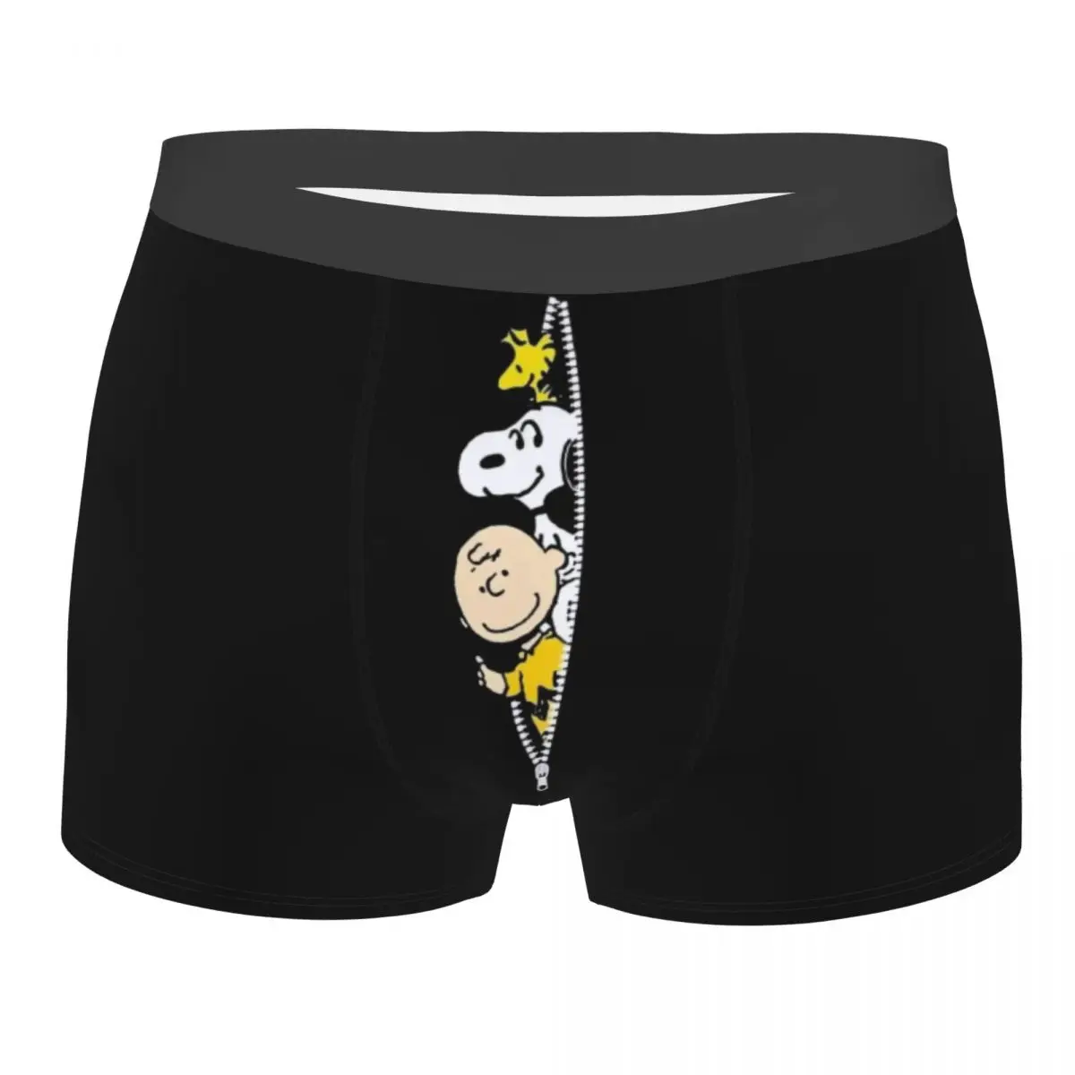 

Custom Male Fashion S-snoopys Animated Cartoon Underwear Boxer Briefs Breathable Shorts Panties Underpants