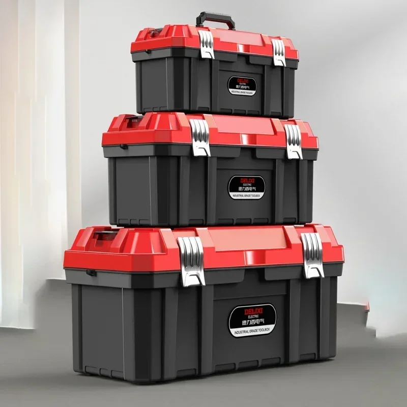 Imagem -04 - Multifuncional Portátil Tool Organizer Várias Especificações Tool Box com Alça Industrial Grade Layer Storage Box