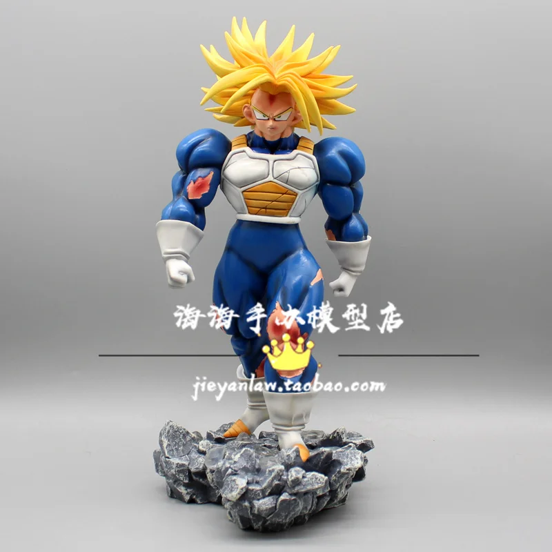 Dragon Ball Gk Cosmic Suit Muscle Trunks War Damage Version Torankusu Anime Collectible Statue Anime Peripheral Decor Figurine