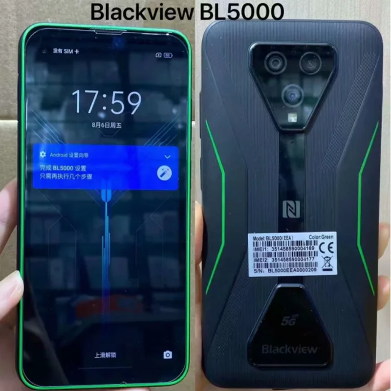 For Blackview BL5000 5G Tempered Glass Protective ON BlackviewBL5000  6.36Inch Screen Protector Smart Phone Cover  Film