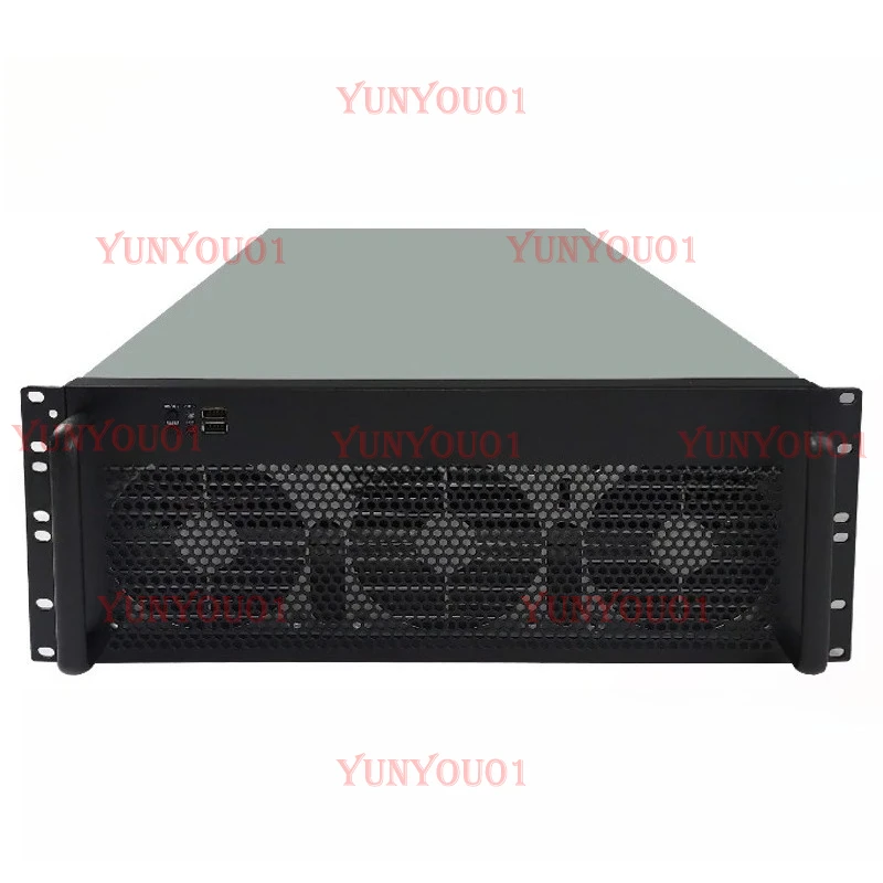 

4U Multi-Graphics Card Chassis 6/8 Graphics Card IDC Room Rack Server GPU Industrial Control Computer Violent Fan