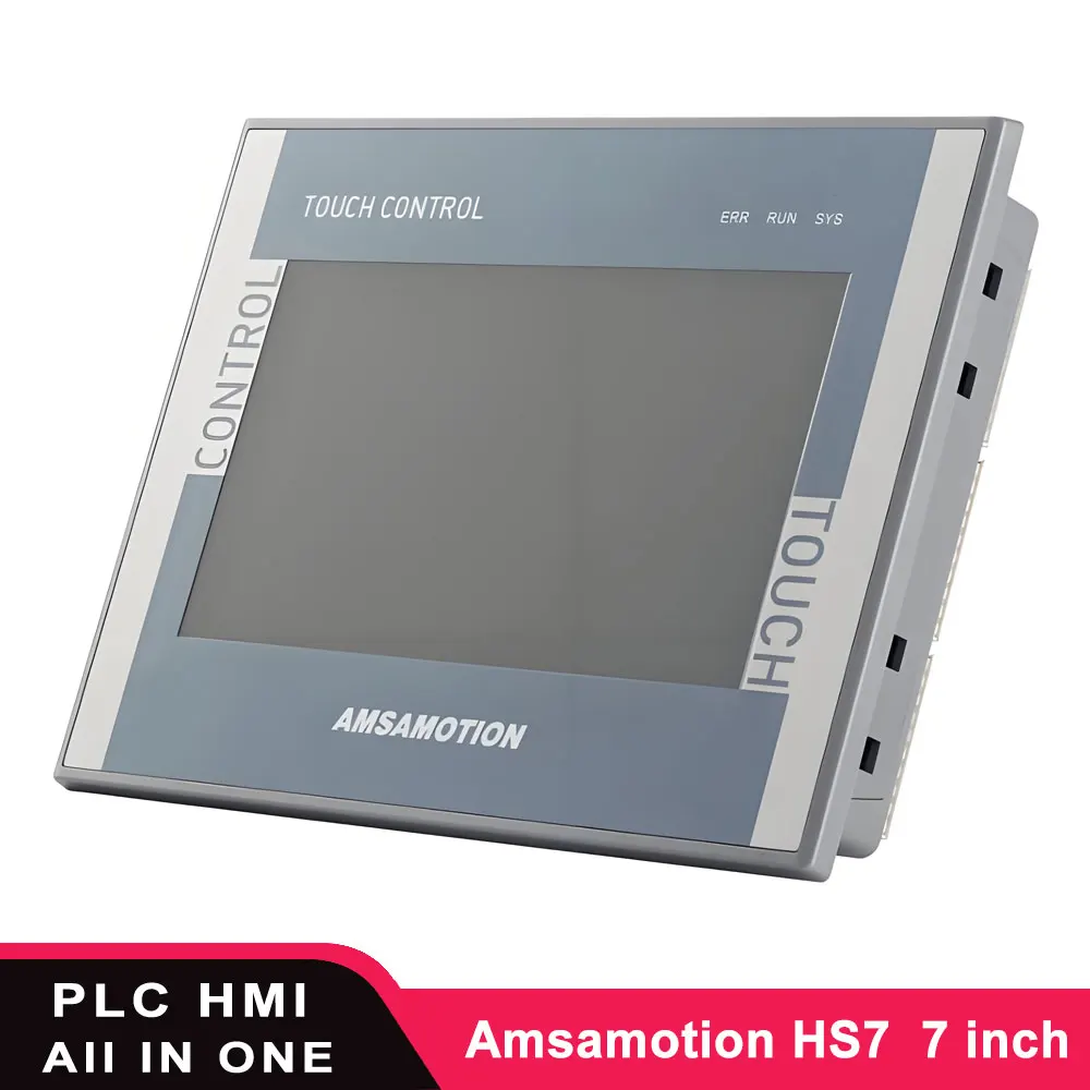 ASAMOTION PLC HMI  All IN one AMX hs7a 32mrt HSE HS7 HS7A Supports all instructions of 200 PLC