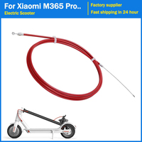 Durable Brake Line Cable for Xiaomi M365 Pro /1S /Pro2 Electric Scooter Replacement Parts Brake Line Steel Red Brakes Wire