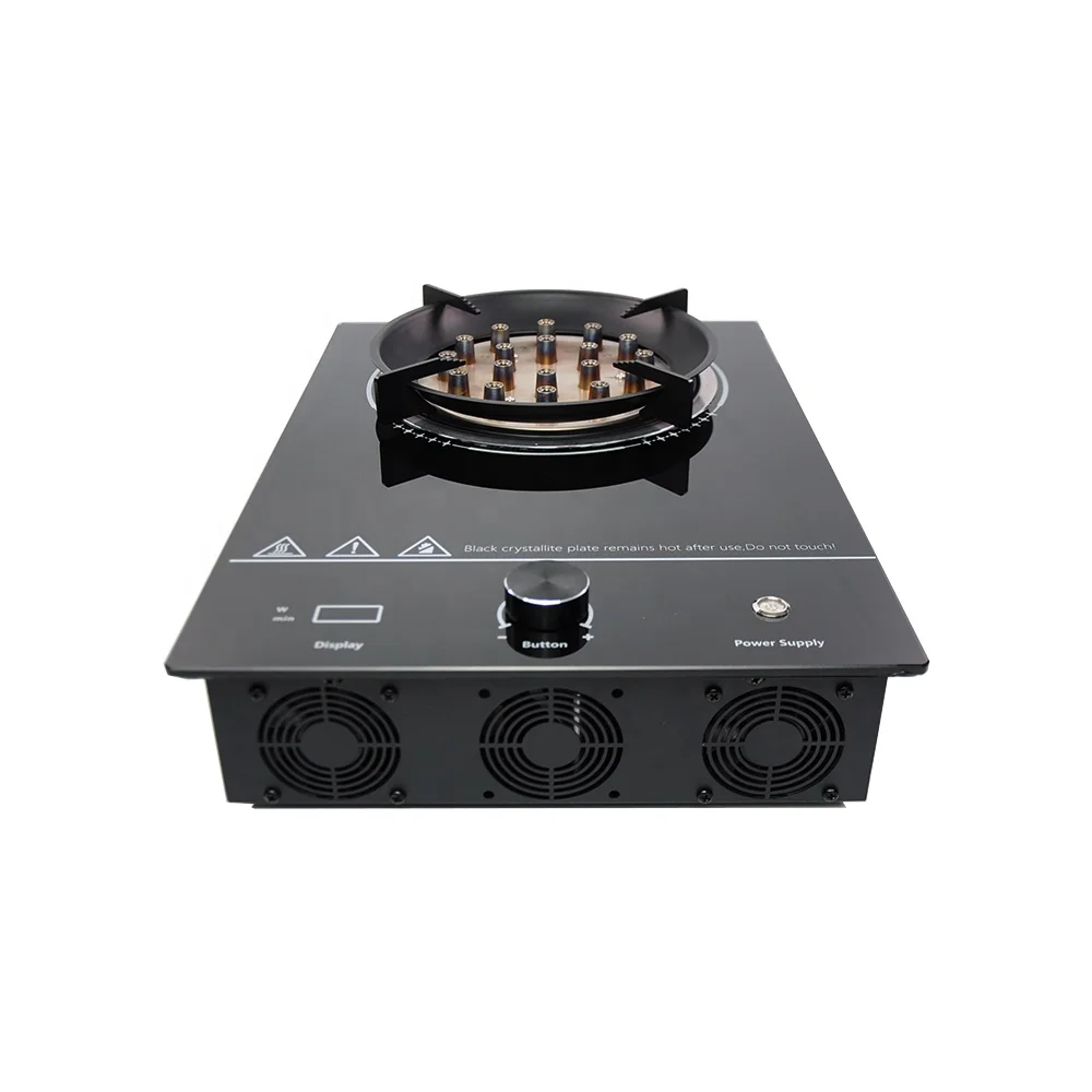 New Era 3000W Play Plug Plasma Electric Flame Stove Glass Cooktop High Efficiency Outdoor Portable Multiple Safety Protection No