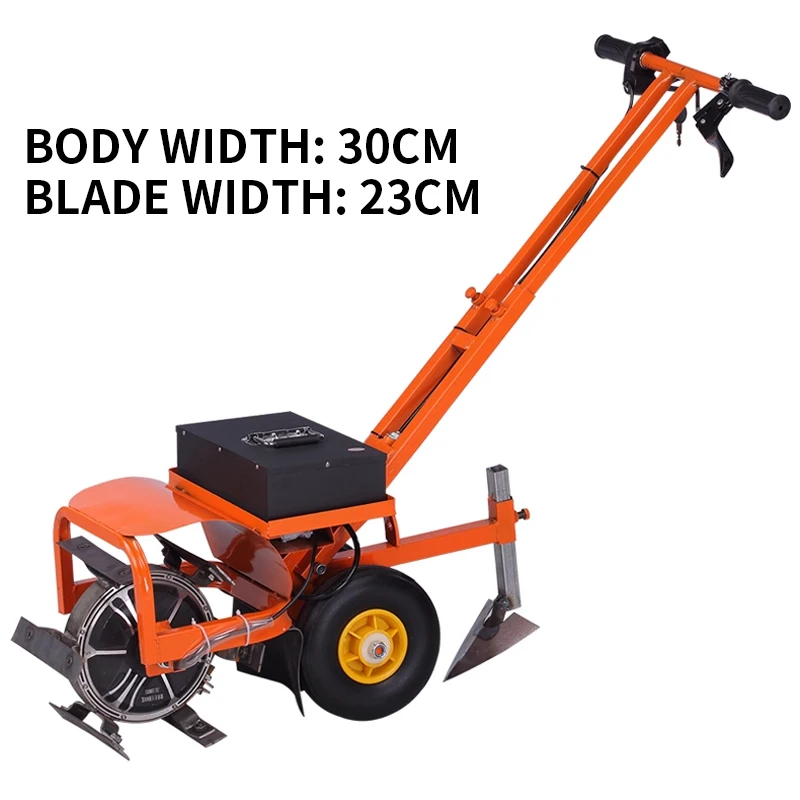 أداة إزالة الأعشاب الكهربائية مع تثبيت وتخفيف وتحريك آلة زراعية صغيرة للآلات الزراعية الكل في واحد
