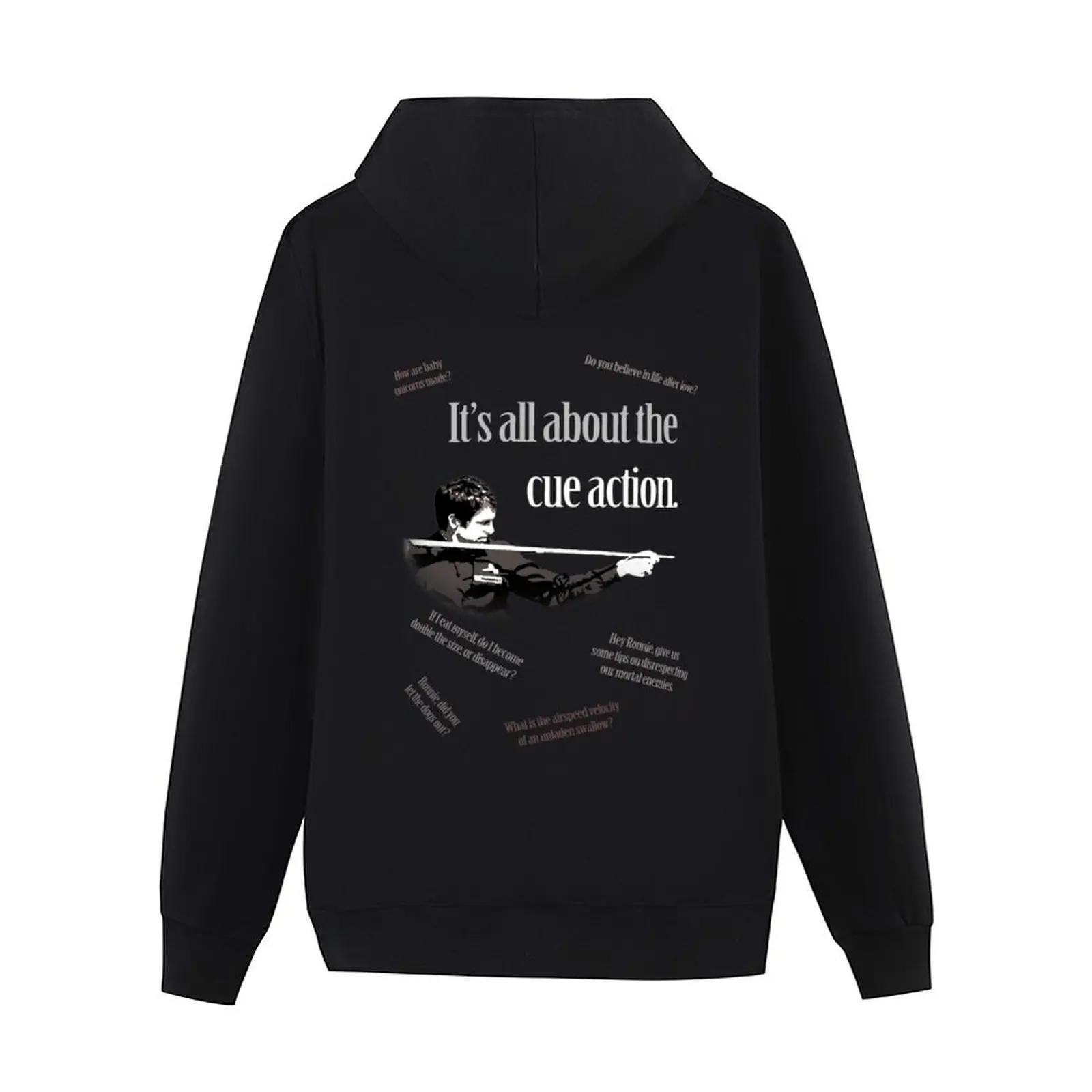 Ronnie O_Sullivan Snooker 2020 It_s all about the cue action Hoodie anime clothes men clothing autumn hoodie streetwear
