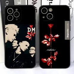 Band D-Depeches M-Modes Phone Case For iPhone 15,14,13,12,11 Plus,Pro,Max,XR,XS,X,7,8 Plus,SE,Mini Silicone Soft