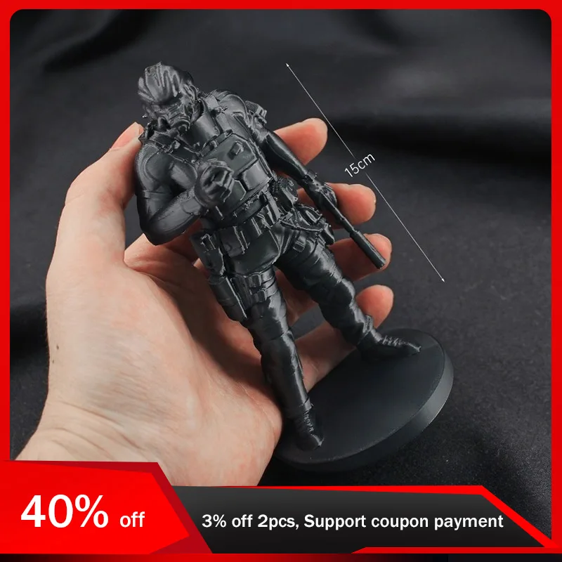 

15cm/5.9in Delta Action 3D Print Game Action Figure Model Props Peripherals Collectible Desktop Display Plastics Ornaments Toys