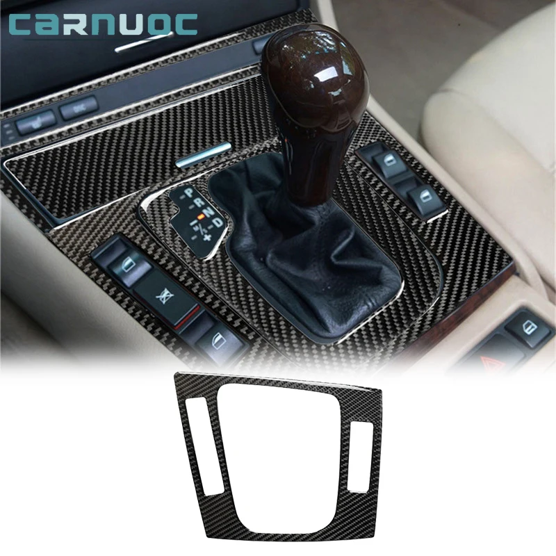 

Carbon Fiber Gearshift Frame Stickers For BMW 3 Series E46 1998 1999 2000 2001 2002 2003 2004 2005 Car Interior Accessories