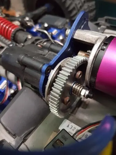 NEEBRC 54T Metaal Zwart Stalen Tandwiel Tandwiel voor 1/10 Traxxas Slash 4X4 Stampede TOP RC Auto Vrachtwagen Buggy E-REVO Upgrade Gereedschap