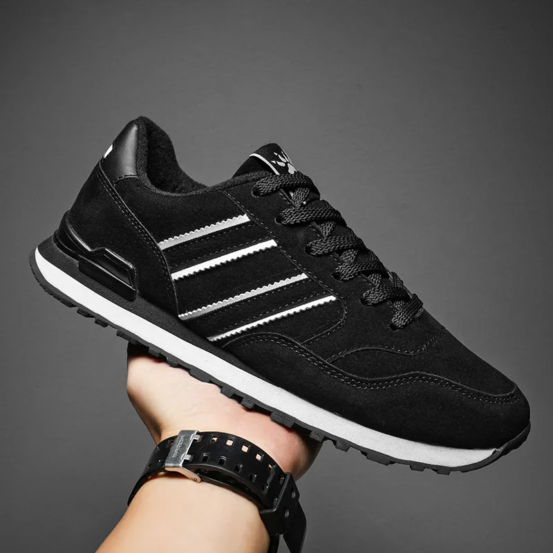 2025 جديد جودة عالية الرجال أحذية رياضية جلدية حذاء كاجوال الخريف تنفس حذاء رجالي الذكور حذاء مسطح حذاء رجالي كاجوال