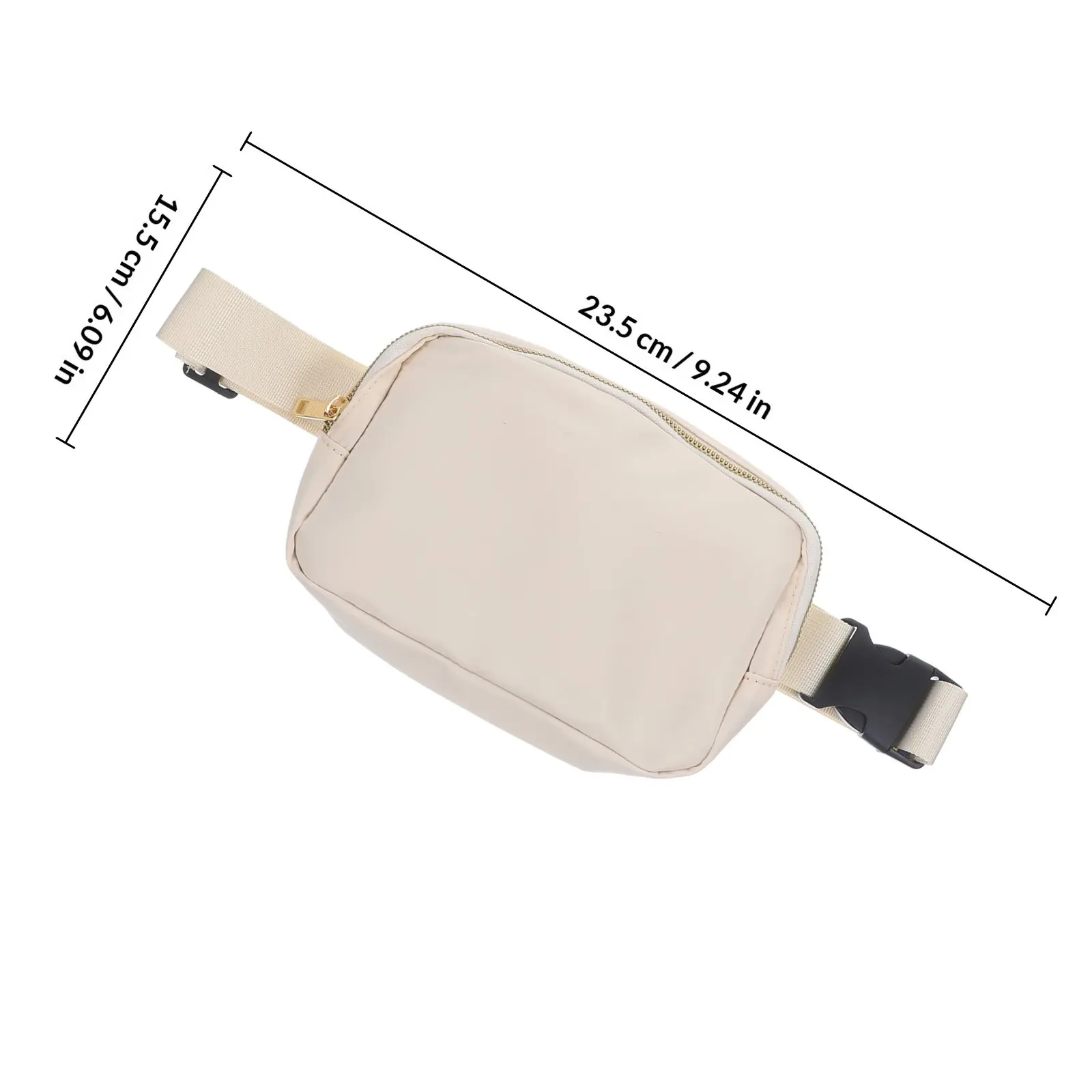 Stylish Lightweight Women Waist Bag for Running Outdoor Sports Fitness Hiking Biking Walking Adjustable Fashionable Fanny Pack