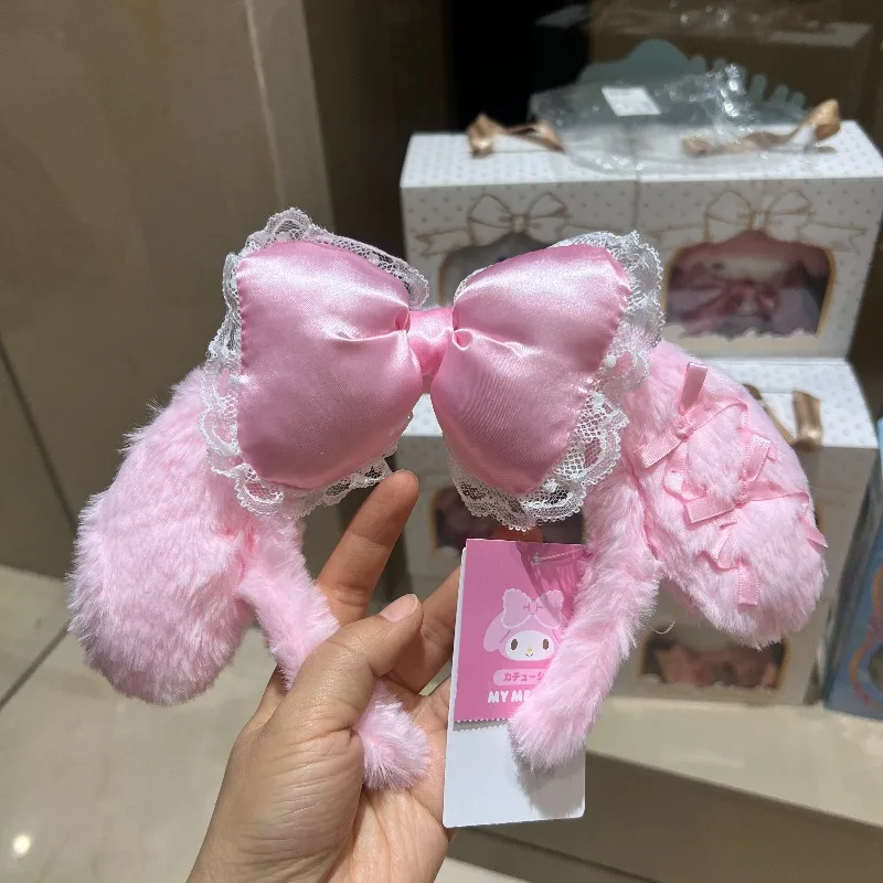 

[Headband Collection] Sanrio Original Melody Kuromi Cinnamoroll Kitty Headband (Suitable Adults and Children) Anime Plush Toys