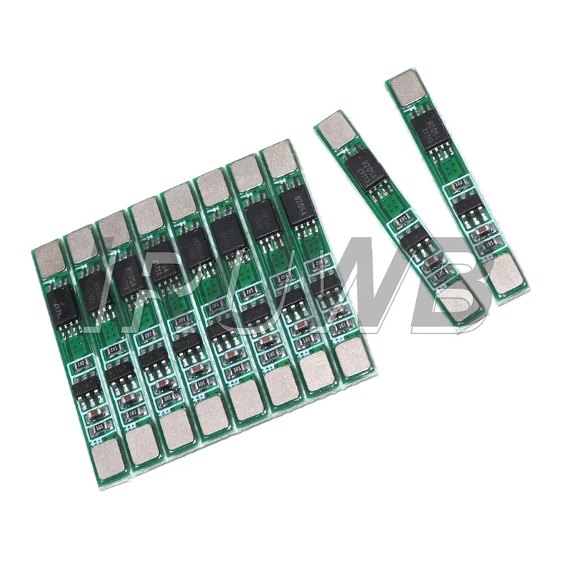 10pcs 1S 3.7V 3A li-ion BMS PCM battery protection board pcm for 18650 lithium ion li battery