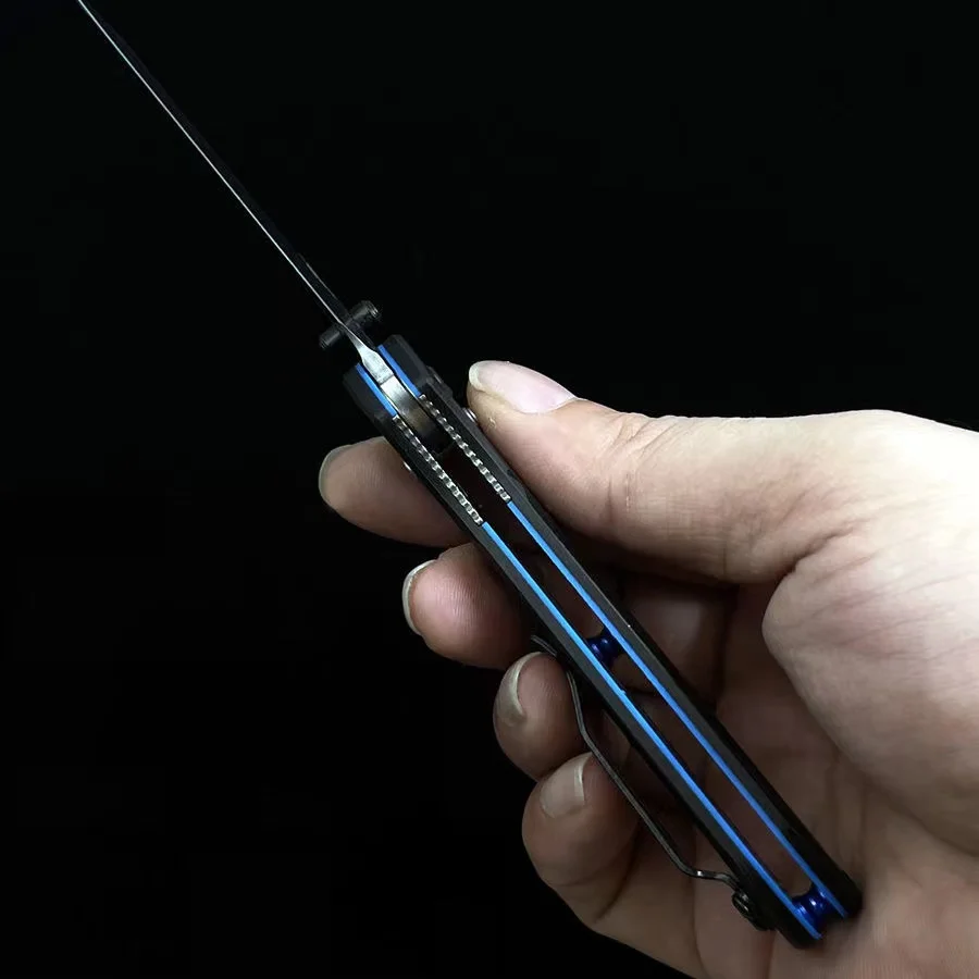 Outdoor Tactische Zakmes 945 Dual Kleur G10 Handvat Camping Levensreddende Veiligheid Zakmessen Edc Tool-BY93